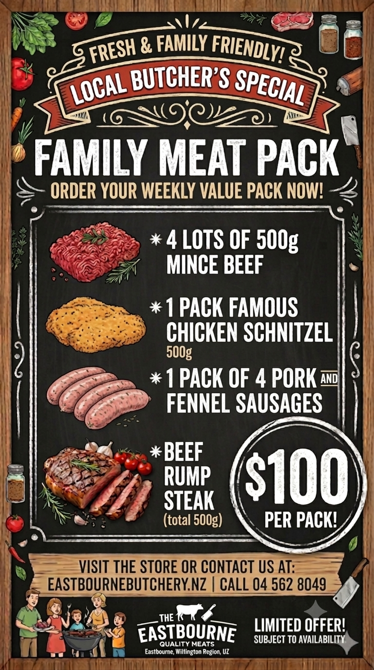 $100 family pack
